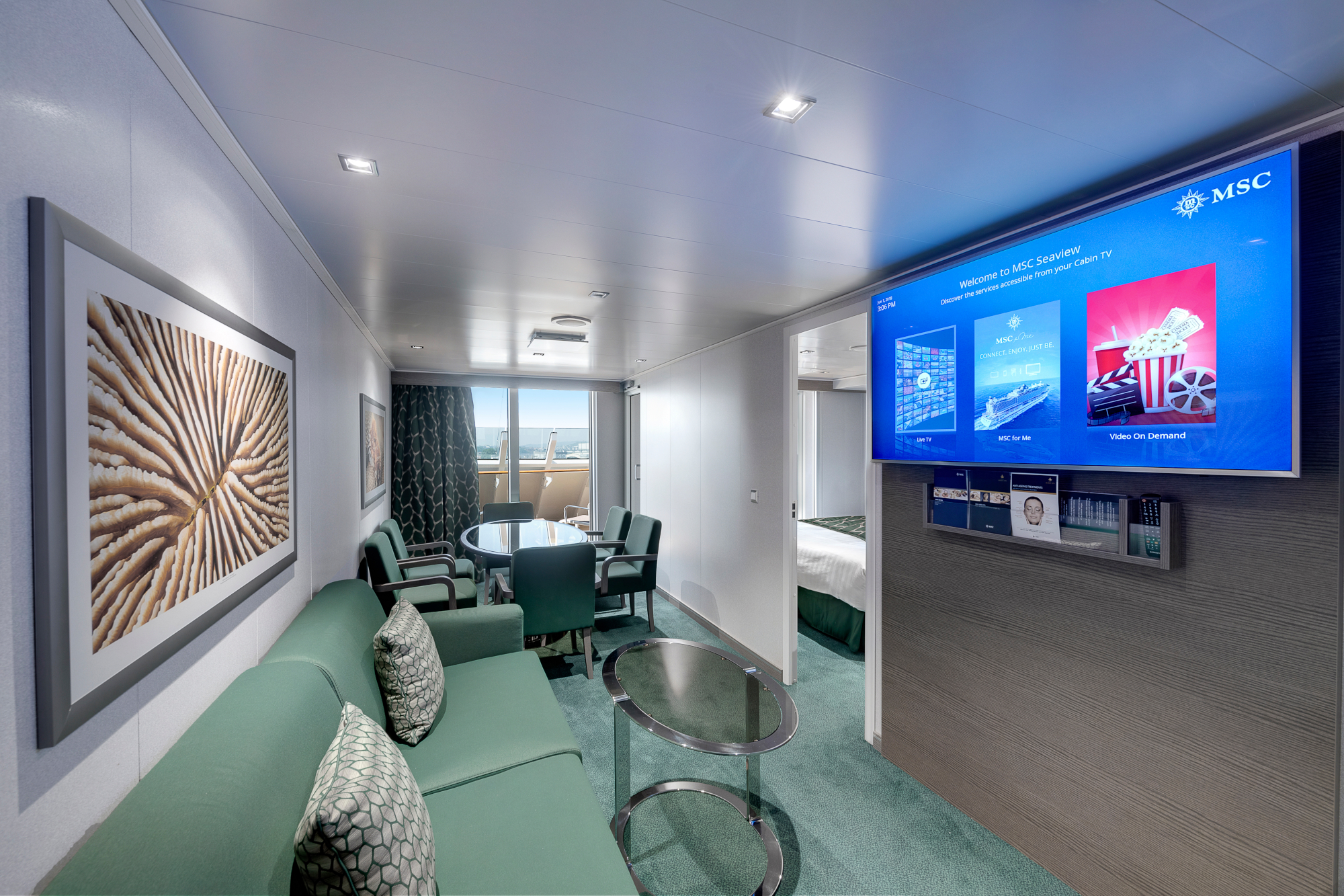 MyCruise MSC Seaview Kahytter Suite GX2